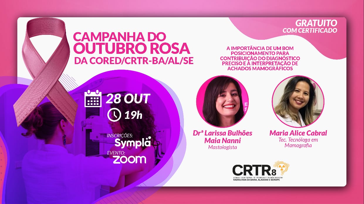 Evento Outubro rosa: conscientização e prevenção – CRTR9